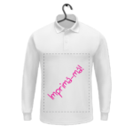 Tricou polo cu mâneca lungă